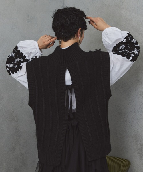 manana suerte（マニャーナスエルテ）の「エンブロイダリースリーブブラウス（シャツ/ブラウス・レディース・ホワイト・FREE）」の15枚目の写真