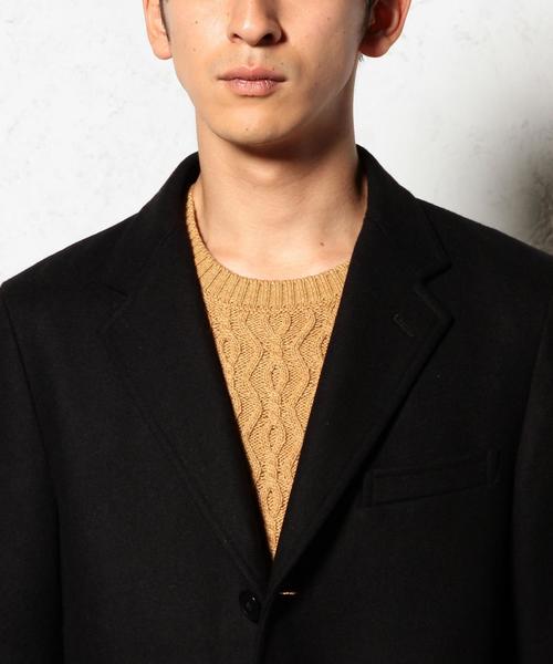 green label relaxing(グリーンレーベルリラクシング)の「INTESPRA/MELTON チェスターコート(チェスターコート・メンズ・ブラック/ライトグレー/ネイビー/その他1・X-LARGE/X-SMALL/SMALL/LARGE/MEDIUM)」の18枚目の写真