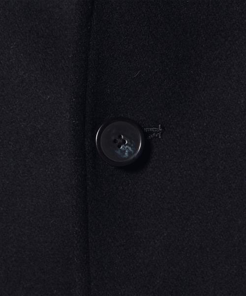 green label relaxing(グリーンレーベルリラクシング)の「INTESPRA/MELTON チェスターコート(チェスターコート・メンズ・ブラック/ライトグレー/ネイビー/その他1・X-LARGE/X-SMALL/SMALL/LARGE/MEDIUM)」の7枚目の写真