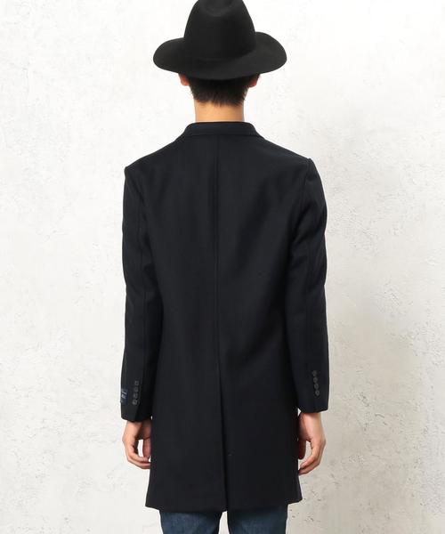 green label relaxing(グリーンレーベルリラクシング)の「INTESPRA/MELTON チェスターコート(チェスターコート・メンズ・ブラック/ライトグレー/ネイビー/その他1・X-LARGE/X-SMALL/SMALL/LARGE/MEDIUM)」の22枚目の写真