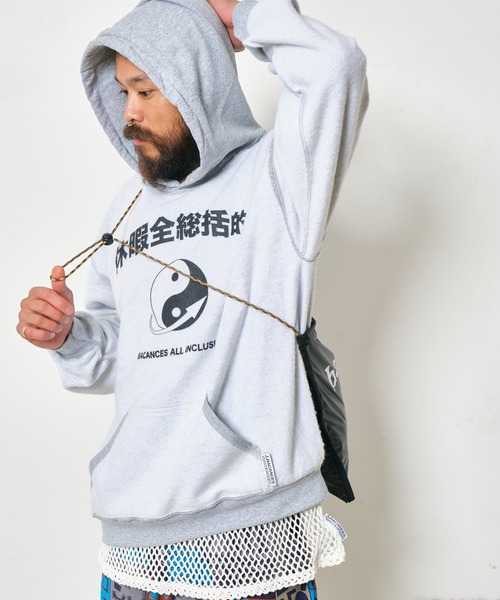 BACANCES ALL INCLUSIVE(バカンサスオールインクルーシブ)の「BACANCES ALL INCLUSIVE/バカンス・オールインクルーシブ BC RIPSTOP SACOCCHE サコッシュバッグ(ショルダーバッグ・メンズ・エメラルド/ピンク/ブラック・ONE SIZE)」の12枚目の写真