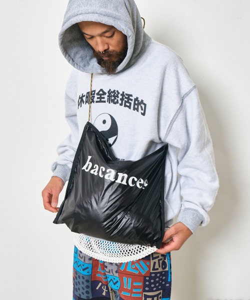 BACANCES ALL INCLUSIVE(バカンサスオールインクルーシブ)の「BACANCES ALL INCLUSIVE/バカンス・オールインクルーシブ BC RIPSTOP SACOCCHE サコッシュバッグ(ショルダーバッグ・メンズ・エメラルド/ピンク/ブラック・ONE SIZE)」の14枚目の写真