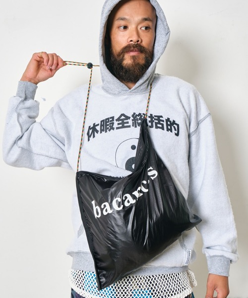BACANCES ALL INCLUSIVE(バカンサスオールインクルーシブ)の「BACANCES ALL INCLUSIVE/バカンス・オールインクルーシブ BC RIPSTOP SACOCCHE サコッシュバッグ(ショルダーバッグ・メンズ・エメラルド/ピンク/ブラック・ONE SIZE)」の15枚目の写真