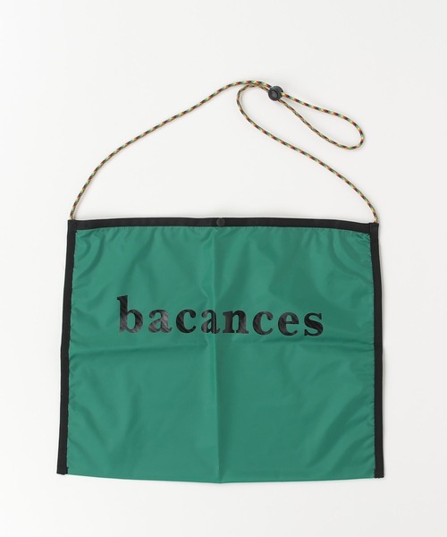 BACANCES ALL INCLUSIVE(バカンサスオールインクルーシブ)の「BACANCES ALL INCLUSIVE/バカンス・オールインクルーシブ BC RIPSTOP SACOCCHE サコッシュバッグ(ショルダーバッグ・メンズ・エメラルド/ピンク/ブラック・ONE SIZE)」の4枚目の写真