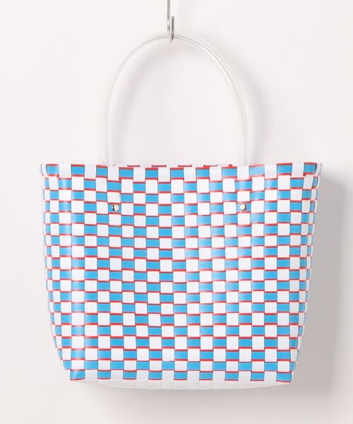 polka polka（ポルカポルカ）の「polka polka / ポルカポルカ テープ編み込みバッグ 652 4661234 SDI（トートバッグ・レディース・イエロー/オレンジ/グリーン/ブルー・FREE）」の14枚目の写真