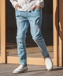 mp11899- 11oz Damage Stretch Denim Pants デニムパンツ