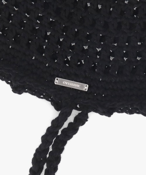 OVERRIDE（オーバーライド）の「OVERRIDE KNIT CROCHET SUMMER BEANIE / オーバーライド（ニットキャップ/ビーニー・レディース・その他/ブラック・57~59cm）」の8枚目の写真