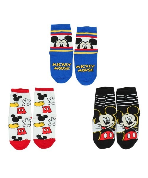Disney（ディズニー）の「ディズニー クルーソックスセット 9177（ソックス/靴下・キッズ・ブラック×レッド/その他9・13-16/17-20/21-24cm/10-13cm）」の11枚目の写真