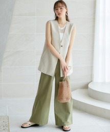 miclat | 大きいサイズ　ジレ　miclat(ベスト)