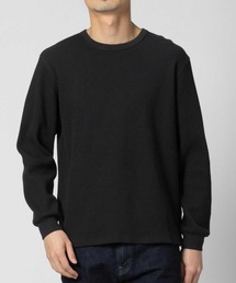 BACK NUMBER | BACK NUMBER(バックナンバー)【S〜2XL展開】ワッフルクルー長袖Tシャツ(Tシャツ/カットソー)
