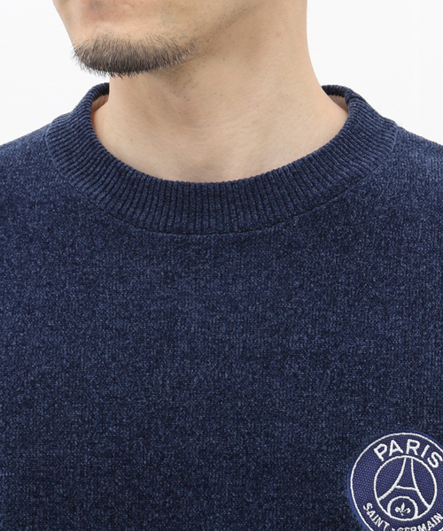 新品　PARIS SAINT-GERMAIN モールニット　黒　M 新品 PARIS SAINT-GERMAIN モールニット 黒 M - メルカリ