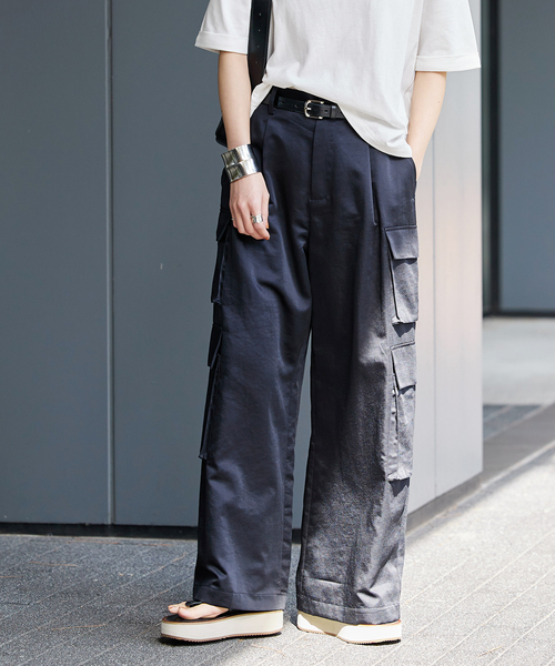 JOURNAL STANDARD マットサテンカーゴパンツ JOURNAL STANDARD（ジャーナルスタンダード）の「マットサテン