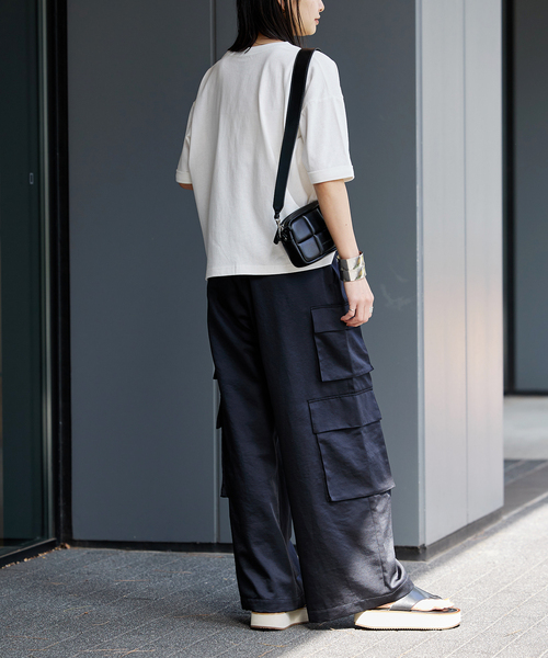 JOURNAL STANDARD マットサテンカーゴパンツ JOURNAL STANDARD（ジャーナルスタンダード）の「マットサテン