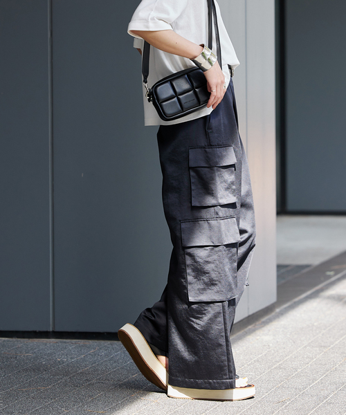 JOURNAL STANDARD マットサテンカーゴパンツ JOURNAL STANDARD（ジャーナルスタンダード）の「マットサテン