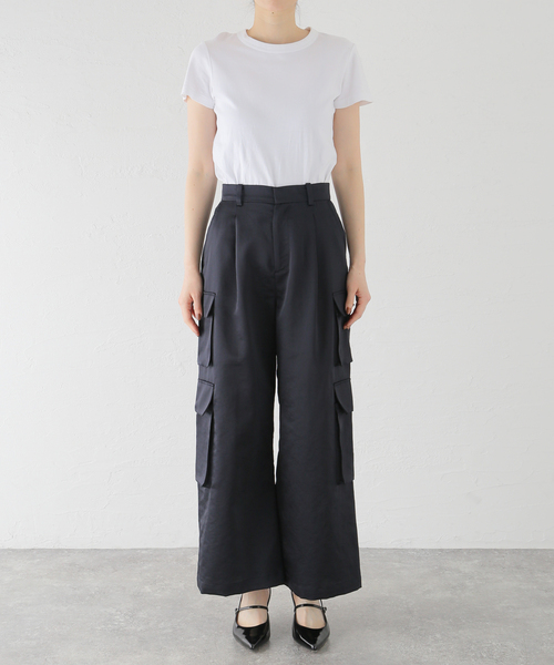 JOURNAL STANDARD マットサテンカーゴパンツ JOURNAL STANDARD（ジャーナルスタンダード）の「マットサテン