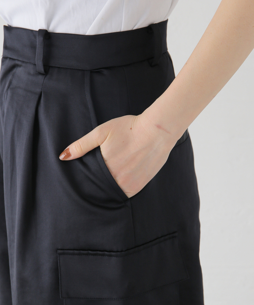 JOURNAL STANDARD マットサテンカーゴパンツ JOURNAL STANDARD（ジャーナルスタンダード）の「マットサテン