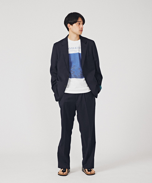 EDIFICE(エディフィス)の「【La.French】2タックパンツ (CERRUTI)(スラックス・メンズ・ブラウン/ネイビー・44/46/48)」の9枚目の写真