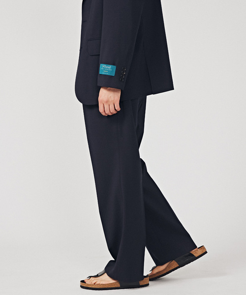EDIFICE(エディフィス)の「【La.French】2タックパンツ (CERRUTI)(スラックス・メンズ・ブラウン/ネイビー・44/46/48)」の12枚目の写真