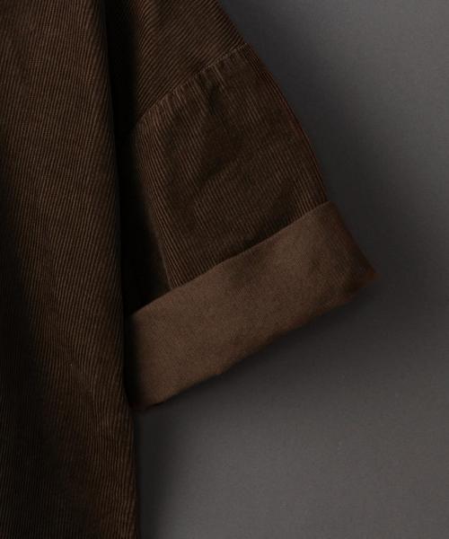 BEAUTY&YOUTH UNITED ARROWS（ビューティーアンドユースユナイテッドアローズ）の「＜6(ROKU)＞CORD CUT SHORT SLEEVE BLOUSE/ﾌﾞﾗｳｽ◆（シャツ/ブラウス・レディース・ベージュ/ブラウン・フリー）」の5枚目の写真