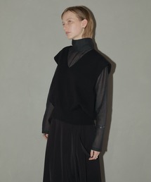 MANOF | LAYERED KNIT TOPS(ニット/セーター)