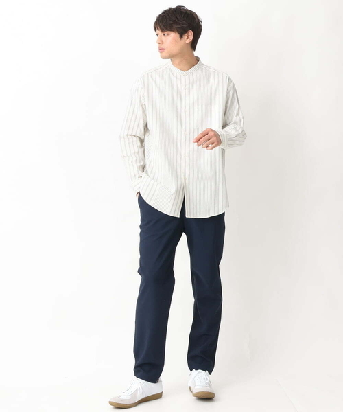 a.v.v（アーヴェヴェ）の「リライトセミルーズパンツ（セットアップ可）（その他パンツ・メンズ・ネイビー/ダークグレー・46/48/50）」の5枚目の写真