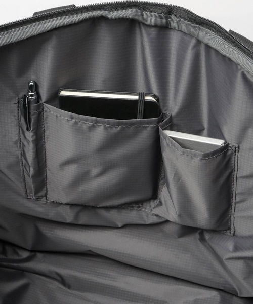 CABIN キャビン 撥水加工 10ポケット A3対応 キャリーオン対応 2WAY ショルダー ボストンバッグ 36L（ボストンバッグ）｜anello（アネロ）
