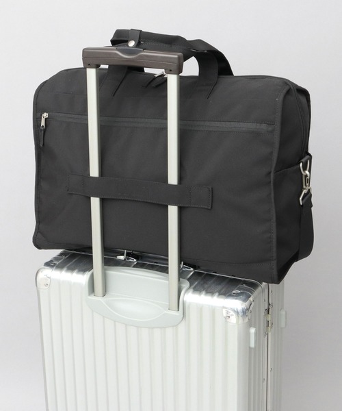 CABIN キャビン 撥水加工 10ポケット A3対応 キャリーオン対応 2WAY ショルダー ボストンバッグ 36L（ボストンバッグ）｜anello（アネロ）