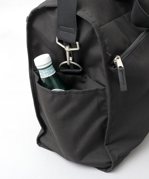 CABIN キャビン 撥水加工 10ポケット A3対応 キャリーオン対応 2WAY ショルダー ボストンバッグ 36L（ボストンバッグ）｜anello（アネロ）