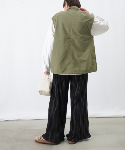 LUCA/LADY LUCK LUCA（ルカ/レディラックルカ）の「LC/LLL プリーツワイドイージーパンツ（その他パンツ・レディース・ブラック/ブルー/イエロー・FREE）」の19枚目の写真