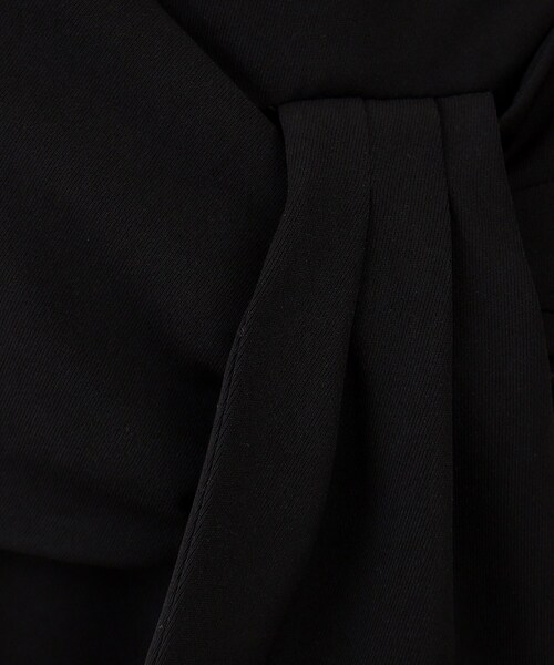 index（インデックス）の「◆2way ツイストリボンキャミサロペット【ストレッチ/洗濯機洗い可】（サロペット/オーバーオール・レディース・ブラック/ベージュ・38/36/40）」の6枚目の写真