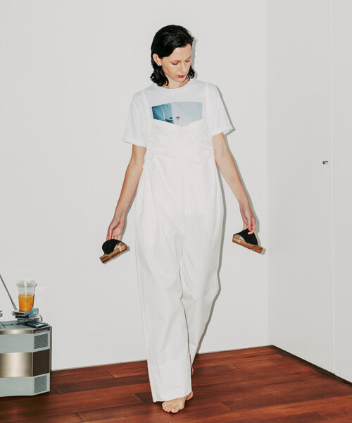 MEYAME（メヤメ）の「MEYAME | ギャザーオールインワン WOMEN