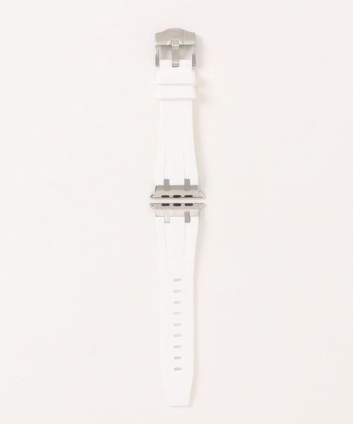 zandy(ズィーアンドワイ)の「zandy ズィー・アンド・ワイ/ Apple Watch【ステンレスシリコンバンド】Apple Watch バンド ステンレス×シリコン アップルウォッチベルト メタル ユニセックス /// silicone3(デジタル腕時計・レディース・ホワイト/ネイビー/グレー/オレンジ/ブラック・S/M)」の22枚目の写真