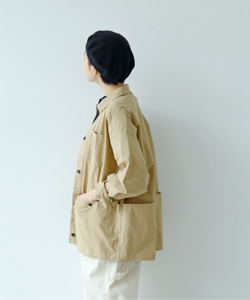 PAR ICI（パーリッシィ）の「ヴィンテージフィニッシュ ガーデンシャツ