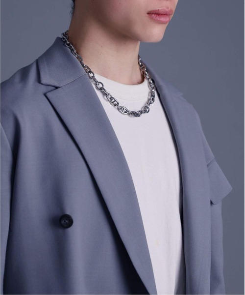 LION HEART（ライオンハート）の「【限定展開】“LH-1”チャンキーチェーンネックレス/サージカルステンレス（金属アレルギー対応）【LION HEART / ライオンハート】（ネックレス・メンズ・シルバー/シルバー系その他2/シルバー系その他・50cm）」の4枚目の写真