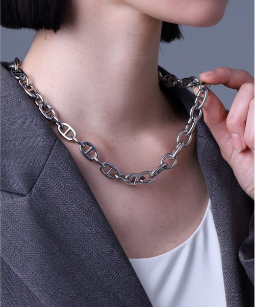 LION HEART（ライオンハート）の「【限定展開】“LH-1”チャンキーチェーンネックレス/サージカルステンレス（金属アレルギー対応）【LION HEART / ライオンハート】（ネックレス・メンズ・シルバー/シルバー系その他2/シルバー系その他・50cm）」の10枚目の写真