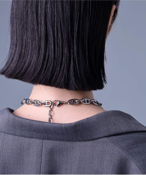 LION HEART（ライオンハート）の「【限定展開】“LH-1”チャンキーチェーンネックレス/サージカルステンレス（金属アレルギー対応）【LION HEART / ライオンハート】（ネックレス・メンズ・シルバー/シルバー系その他2/シルバー系その他・50cm）」の9枚目の写真