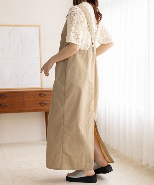 LEPSIM（レプシィム）の「7ゲージ5分袖テープヤーン　112015（ニット/セーター・レディース・ブラック/キナリ・FREE）」の7枚目の写真