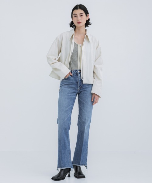 【Todayful】ウォッシャージップブルゾン TODAYFUL（トゥデイフル）の「ウォッシャージップブルゾン（ブルゾン