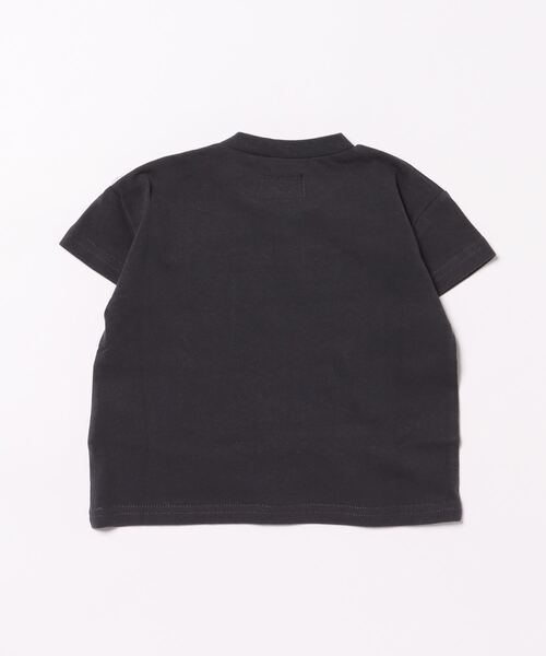 BIG FIELD（ビッグフィールド）の「レースプリントTシャツ（80～150cm）（Tシャツ/カットソー・キッズ・レッド/チャコール/オフホワイト・120/110/100/95/90/80/150/140/130）」の9枚目の写真
