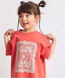 BIG FIELD | レースプリントTシャツ(80~150cm)(Tシャツ/カットソー)