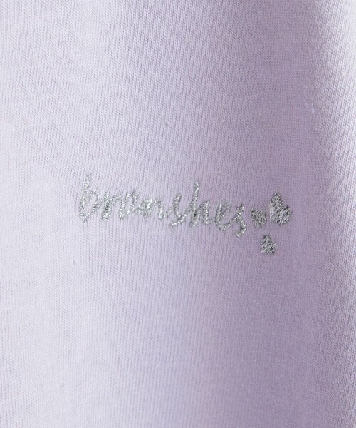 BRANSHES（ブランシェス）の「アソート半袖Tシャツ（Tシャツ/カットソー・キッズ・ラベンダー/アイボリー/ピンク/サックスブルー/オフホワイト/チャコールグレー・90/100/110/120/80/130/140/150）」の9枚目の写真
