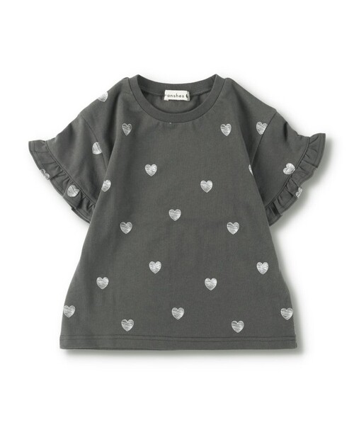 BRANSHES（ブランシェス）の「アソート半袖Tシャツ（Tシャツ/カットソー・キッズ・ラベンダー/アイボリー/ピンク/サックスブルー/オフホワイト/チャコールグレー・90/100/110/120/80/130/140/150）」の12枚目の写真