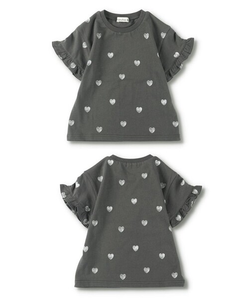 BRANSHES（ブランシェス）の「アソート半袖Tシャツ（Tシャツ/カットソー・キッズ・ラベンダー/アイボリー/ピンク/サックスブルー/オフホワイト/チャコールグレー・90/100/110/120/80/130/140/150）」の16枚目の写真