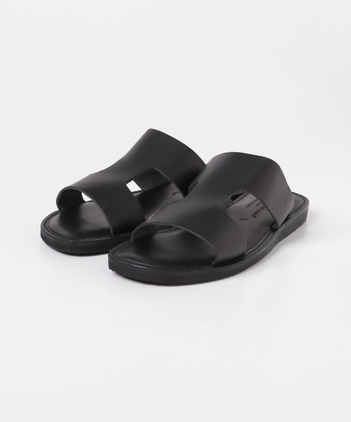 URBAN RESEARCH（アーバンリサーチ）の「『別注』L’ARTIGIANO DEL CUOIO×URBAN RESEARCH　レザーサンダル（サンダル・レディース・ダークブラウン/ブラック・38/37/36）」の19枚目の写真