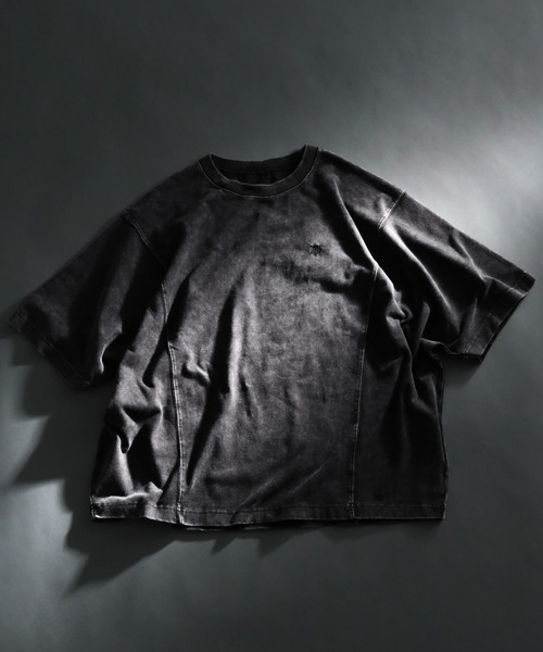 HARE（ハレ）の「HAREロゴヴィンテージカットソー(HARE)（Tシャツ/カットソー・メンズ・グレー系その他/オフホワイト/ブラック/グレー系その他2/ホワイト系その他/グレー系その他3/グレー系その他4/ブルー系その他/ブラック系その他/グレー系その他5/ブルー系その他2/イエロー/グリーン・FREE）」の8枚目の写真