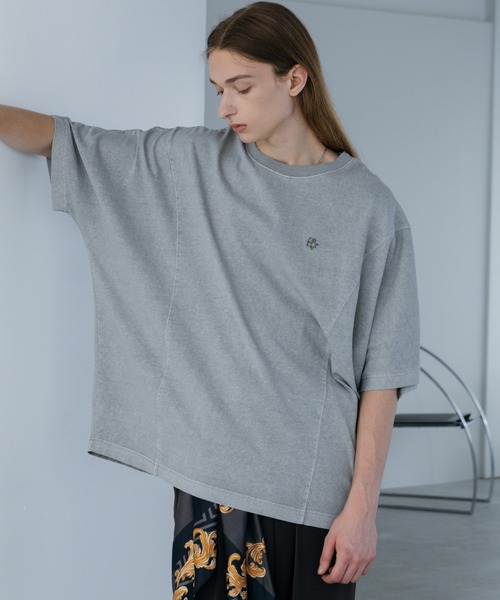 HARE（ハレ）の「HAREロゴヴィンテージカットソー(HARE)（Tシャツ/カットソー・メンズ・グレー系その他/オフホワイト/ブラック/グレー系その他2/ホワイト系その他/グレー系その他3/グレー系その他4/ブルー系その他/ブラック系その他/グレー系その他5/ブルー系その他2/イエロー/グリーン・FREE）」の10枚目の写真