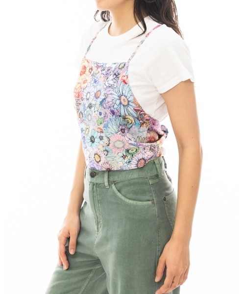 RVCA(ルーカ)の「RVCA レディース 【SAGE VAUGHN】 SASHA TANK ANP タンクトップ 【2024年春夏モデル】/ルーカボタニカル柄タンクトップ(タンクトップ・レディース・マルチ・SMALL/MEDIUM/LARGE)」の6枚目の写真