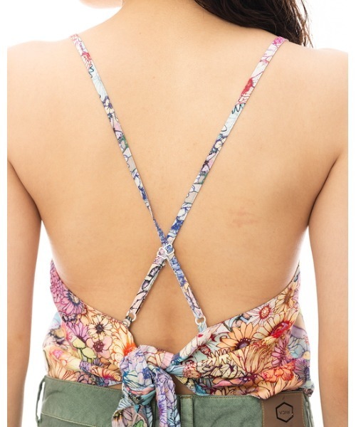 RVCA(ルーカ)の「RVCA レディース 【SAGE VAUGHN】 SASHA TANK ANP タンクトップ 【2024年春夏モデル】/ルーカボタニカル柄タンクトップ(タンクトップ・レディース・マルチ・SMALL/MEDIUM/LARGE)」の8枚目の写真