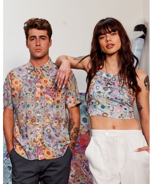 RVCA(ルーカ)の「RVCA レディース 【SAGE VAUGHN】 SASHA TANK ANP タンクトップ 【2024年春夏モデル】/ルーカボタニカル柄タンクトップ(タンクトップ・レディース・マルチ・SMALL/MEDIUM/LARGE)」の11枚目の写真