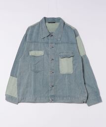 B.I.D.（ビーアイディー）の「配色ルーズデニムジャケット [IZU]（デニムジャケット）」
